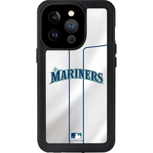 MLB Seattle Mariners Home Jersey iPhone 15 Pro Waterproof Case